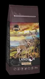 Сухий корм Landor SMALL Breed LAMB & RICЕ 15кг для дорослих собак дрібних порід з ягням