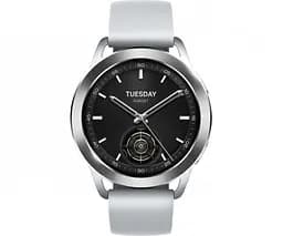 Смарт-годинник Xiaomi Watch S3 BHR7873GL сріблястий - мініатюра 2