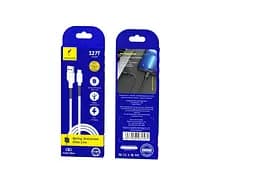 Кабель SkyDolphin S27L Spring Anti-Brake USB - USB Type-C (M/M), 1 м, White (SDUSB-000610) - мініатюра 2