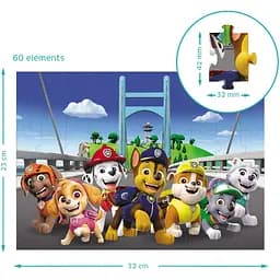 Пазл DoDo 2 в 1 Paw Patrol, 60 елементів (200162) - мініатюра 4