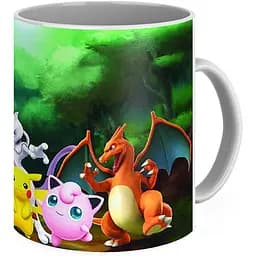 Кухоль GeekLand Покемон Го Pokemon Go Пуфф та його друзі PG.01.19 330 мл білий