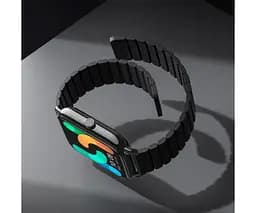 Смарт-годинник Xiaomi Haylou RS4 Plus LS11 Black GL magnetic strap (6971664931976) - мініатюра 2