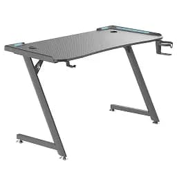 Геймерский компьютерный стол GT Racer T-1416 (140x60x73) Black