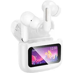 Бездротові навушники Hoco EQ14 Cool color true бездротовий BT headset with touch screen, BT5.4, 40mAh, 500mAh, 7h, white