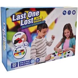 Конструктор детский с силиконовыми пузырями Bambi 326PI 20 деталей Синий