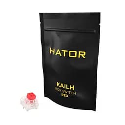 Набір механічних перемикачів HATOR Hotswap Switch Kailh Box Red 10 шт. (HTS-109)