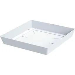 Подставка для горшка Prosperplas Lofly, квадратная, 20 см, белая (70783-449)