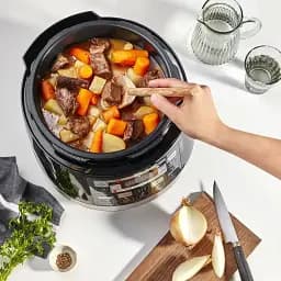 Мультиварка-скороварка Moulinex Quickchef чорний 1000 Вт (CE430A34) - мініатюра 4
