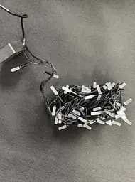 Новорічна гірлянда Восьмигранний рубін 6 м - 100 Тепло білих лампочок - мініатюра 2