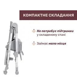 Стільчик для годування Chicco Polly Armonia темно-сірий (87140.43) - мініатюра 2