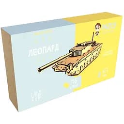 Механічний 3D Пазл Ukrainian Gears танк Леопард (1871429521) - мініатюра 3
