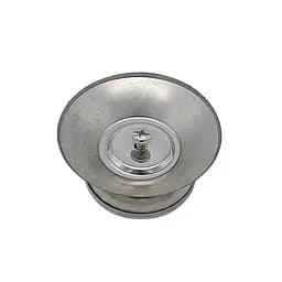 Ручка для кришки каструлі сковороди кругла з нержавіючої сталі Ø5 см, Kitchen Master Сірий 87107 - мініатюра 2