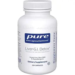 Очистка ЖКТ и печени Pure Encapsulations Liver-GI Detox 120 капсул