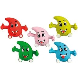 Flamingo puppy toy drop игрушка для щенков капля латекс 9х5х6.5 см