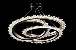 Люстра стельова LED Splendid Ray L146/1, хром, 1 лампа, регульована висота 30-100 см, діаметр 55 см, сучасний стиль для дому - мініатюра 4