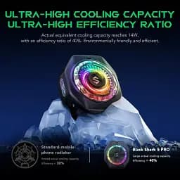 Кулер для смартфона Black Shark FunCooler 5 Pro Magnetic Edition Black (BHR08BRCN) [147779] - мініатюра 6