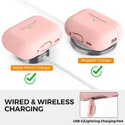Чохол AhaStyle Colorful Silicone Case для AirPods Pro 2 Pink [CP-187-2-C-PK] [133841] - мініатюра 5