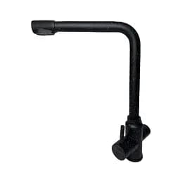 Смеситель для кухни под фильтр Adamant SA-021 чёрный 0213, Черный