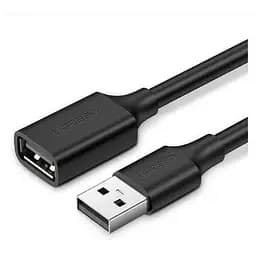 Кабель Ugreen US103 USB 2.0 A Male to A Female Cable 3 м чорний (10317)
