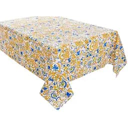 Скатерть Lefard Home Textile Tiles Amarillo водоотталкивающая, 180х140 см (715-278)