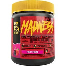 Передтренувальний комплекс Mutant Madness Фруктовий пунш 225 г