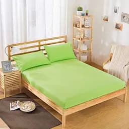 Простыня на резинке TAG Tekstil 180х200х20 см зеленая 000152505