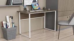 Комп'ютерний стіл Ferrum-decor Коді 75x100x60 білий ДСП Дуб Сонома Труфель 16мм (FRD-101183) - мініатюра 2
