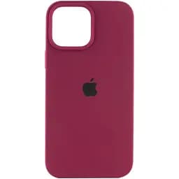 Чехол Silicone Case для Apple iPhone 15 Pro Max Maroon AA [92742]