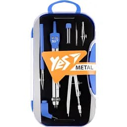 Готовальня Yes 7 предметів синя (220089)