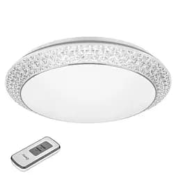 Світильник настінно-стельовий Brille W-608/66W WH/WH світлодіодний з пультом