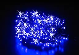 Гірлянда Leds Flash з іскрою 200 led Blue - мініатюра 2