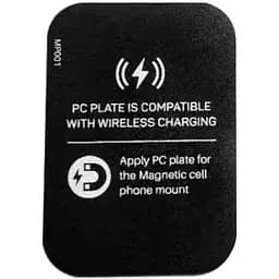 Пластиковая пластина DK для магнитного держателя на 3M скотче  ((W)) 45x65 мм black