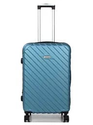 Валіза середня M ABS-пластик Madisson Snowball 03403 68х44х27см 68+13л Блакитний - мініатюра 2