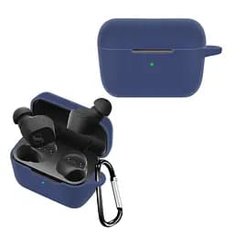 Чохол-накладка DK Silicone Candy Friendly карабін для Sennheiser CX True Wireless CX200TW1 (017221) (dark - мініатюра 3