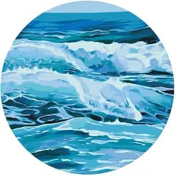 Картина по номерам Brushme Без границ © Iryna Ponna 40x40 см