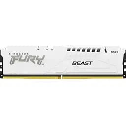 Модуль пам'яті для комп'ютера DDR5 16GB 6400 MHz Beast White EXPO Kingston Fury (ex.HyperX) (KF564C32BWE-16)