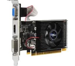 Відеокарта Golden Memory GT 710 2Gb GDDR3, 64-bit, VGA/DVI/HDMI, 954/1600 MHz, Low Profile (GT710D32G64BIT) (GDDR3, 64 bit, PCI-E 2.0 x16) - мініатюра 2