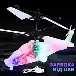 Літаючий вертоліт із сенсорним контролем і LED підсвічуванням для дітей UFT Fly 12 - мініатюра 7