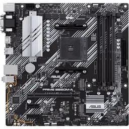 Материнська плата Asus Prime AM4 (B550) B550M-A/CSM, B550, 4xDDR4, Int.Video(CPU), 4xSATA3, 2xM.2, 1xPCI-E 16x 4.0, 2xPCI-E 1x 3.0,TL 8xUSB3.2/4xUSB2.0, VGA/DVI-D/HDMI, MicroATX