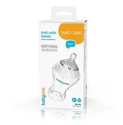 Пляшка для годування BabyOno Natural Nursing, повільний потік, 260 мл (1451) - мініатюра 5