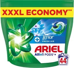 Капсули для прання Ariel Все-в-1 Дотик свіжого повітря Lenor 44 шт. - мініатюра 2