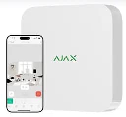 Видеорегистратор Ajax NVR (16-канальный) белый