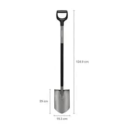 Лопата штикова Fiskars Ergonomic 125 см (1066708) - мініатюра 2