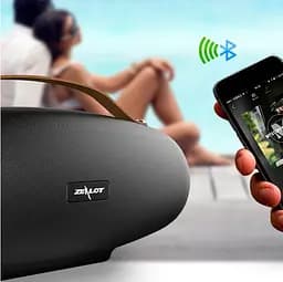 Бездротова Bluetooth колонка Zealot S27 Чорний - мініатюра 7