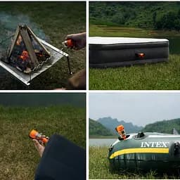 Насос-ліхтар кемпінговий Flextail Max Pump 3, помаранчевий - мініатюра 9