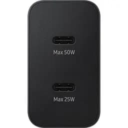 Мережевий зарядний пристрій Samsung 50W Wall Charger + Cable USB-C to USB-C Black (EP-T5020XBEGEU) [117328] - мініатюра 4