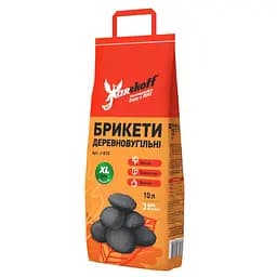 Брикет деревновугільний Jarrkoff 10 л (2 кг)