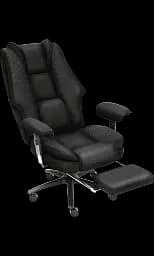 Офісне крісло GT Racer (B-5144 Fabric Black) - мініатюра 5