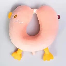 Подушка для шиї Yiwu Duck HP-56-4P U-подібна ортопедична Memory Foam рожева