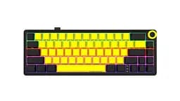 Клавіатура Lorgar KBP70MW Pro Wireless 65% Compact Black Yellow EN/UA (LRG-KBP70MW-YL-US) - мініатюра 5